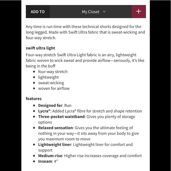 💙Lululemon Run Times Short-Transition Mult… - Picture 11 of 12